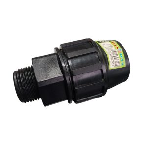 TERMINAL ROSCA MACHO POLIETILENO 32MM.-1"