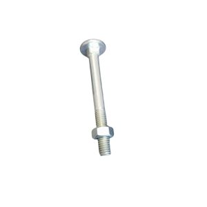 TORNILLO CABEZA REDONDA CUELLO CUADRADO 6X60 CARROCERO+TUERCA