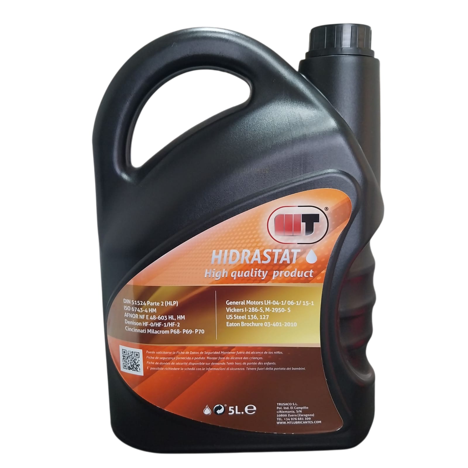 ACEITE HIDRAULICO HLP46 MT 5L. - Imagen 2