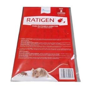 TRAMPA ADHESIVA RATA PACK 2 UNIDADES